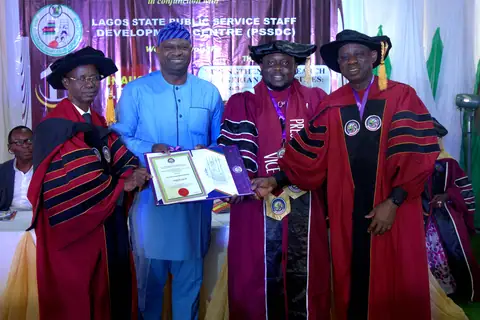 The first inaugural lecture at the Lagos State Public Service Staff Development Centre