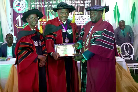 The first inaugural lecture at the Lagos State Public Service Staff Development Centre