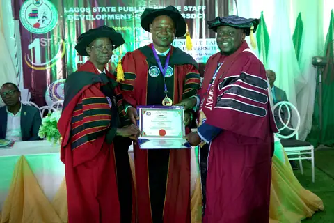 The first inaugural lecture at the Lagos State Public Service Staff Development Centre