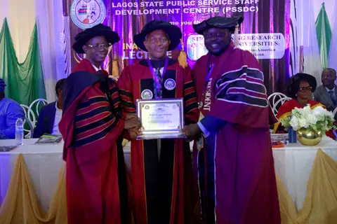 The first inaugural lecture at the Lagos State Public Service Staff Development Centre