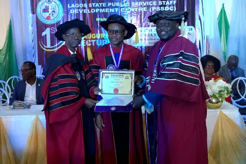 The first inaugural lecture at the Lagos State Public Service Staff Development Centre