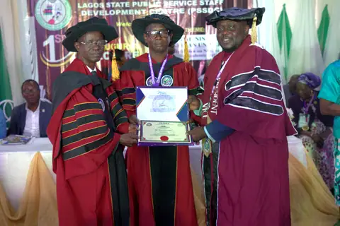 The first inaugural lecture at the Lagos State Public Service Staff Development Centre