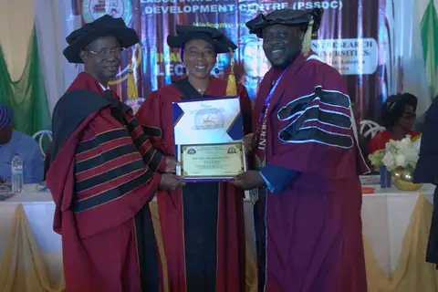 The first inaugural lecture at the Lagos State Public Service Staff Development Centre
