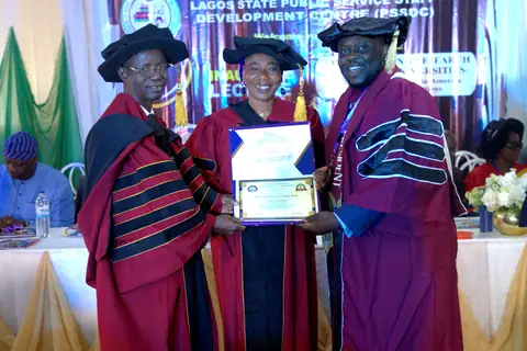 The first inaugural lecture at the Lagos State Public Service Staff Development Centre