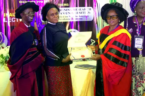 The first inaugural lecture at the Lagos State Public Service Staff Development Centre
