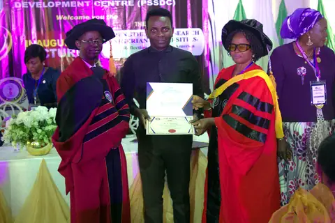 The first inaugural lecture at the Lagos State Public Service Staff Development Centre