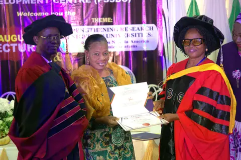 The first inaugural lecture at the Lagos State Public Service Staff Development Centre
