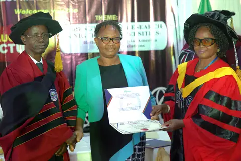 The first inaugural lecture at the Lagos State Public Service Staff Development Centre