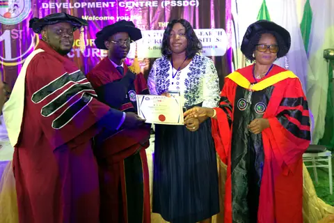 The first inaugural lecture at the Lagos State Public Service Staff Development Centre