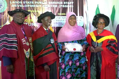 The first inaugural lecture at the Lagos State Public Service Staff Development Centre