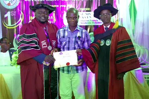 The first inaugural lecture at the Lagos State Public Service Staff Development Centre