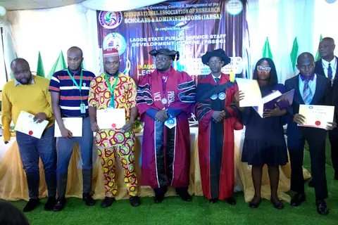 The first inaugural lecture at the Lagos State Public Service Staff Development Centre