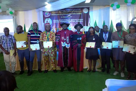 The first inaugural lecture at the Lagos State Public Service Staff Development Centre