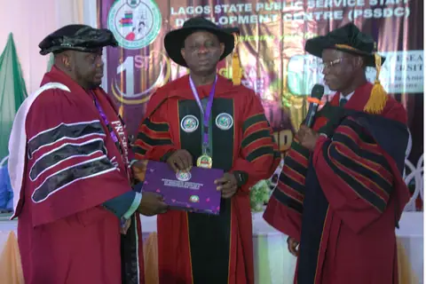 The first inaugural lecture at the Lagos State Public Service Staff Development Centre