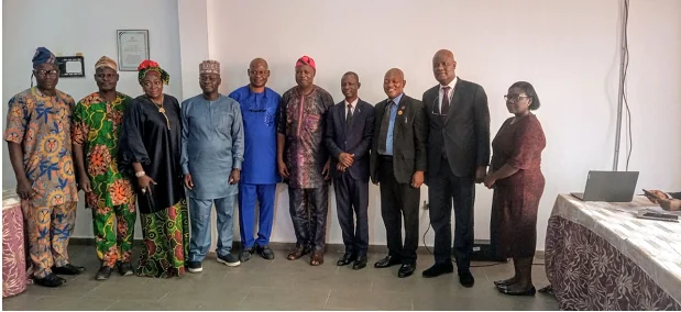 Delegates of IARSA and the Lagos State Public Service Staff Development Centre photographed together